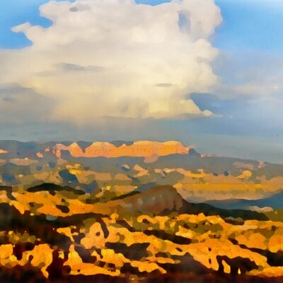 Watercolor - From Bryce Canyon