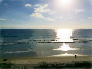 Santa Monica Beach by Dane Shakespeare