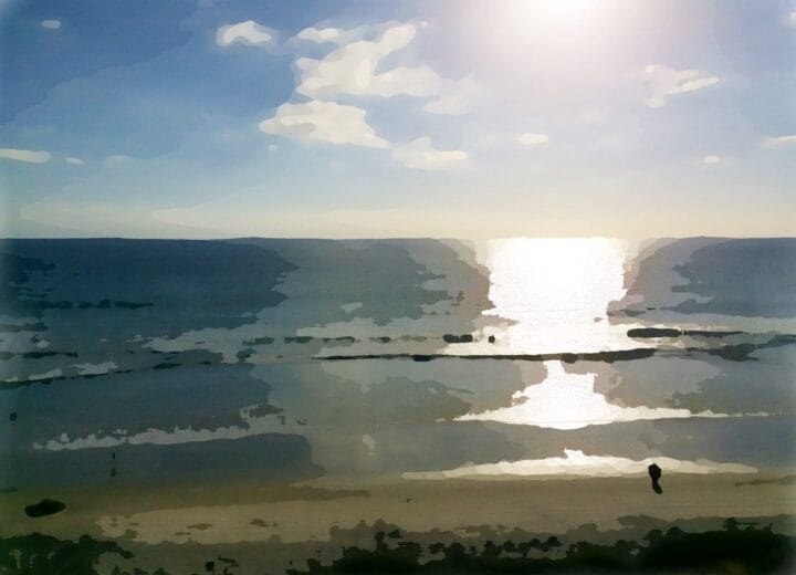 Santa Monica Beach by Dane Shakespeare
